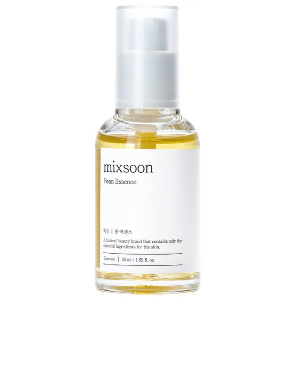 mixsoon Bean Essence Lightweight Skin Oil - Clear & Golden Yellow